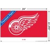 Trends International NHL Detroit Red Wings - Logo 21 Unframed Wall Poster Prints - 3 of 4