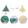 Anna-Kaci Holiday Christmas Multicolor Rhinestone Ornaments Crystal Xmas Brooch Pin - 2 of 4