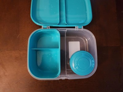 Sistema 37.8oz Plastic Bento Ribbon Food Storage Box Green : Target