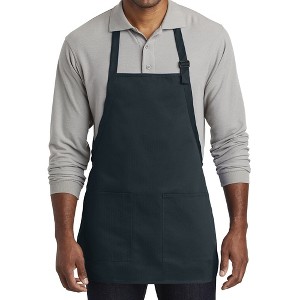 Mafoose Men's Medium-Length Two-Pocket Bib Apron - 1 of 4