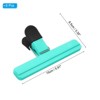 Unique Bargains Plastic Large Size Nonslip Kitchen Chip Bag Seal Grips 6 Pcs - 2 of 4