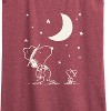 Women's - Peanuts - Star Gazing Graphic Racerback Tank - 2 of 4