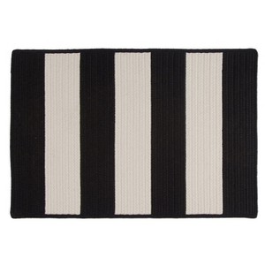 Colonial Mills Pershing Doormats - Black 26" x 40" - 1 of 1