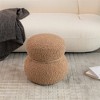 OUTSUPPLY Snowman Stool, Footstool, Playful Accent Seat for Living Room, Nursery & Kids Room - 3 of 4