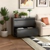 AOBABO 2 Drawer Wide Lateral File Cabinet with Lock, Suitable for Home Office School Hanging Files Letter/Legal/F4/A4 Size,Required-Assembly - 2 of 4