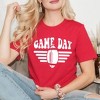 Simply Sage Market Women's Football Game Day Stripes Short Sleeve Graphic Tee - 2 of 4