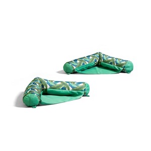 Big Joe Noodle Sling, No Inflation Needed Pool Seat with Armrests, Quick Draining Fabric - 1 of 4