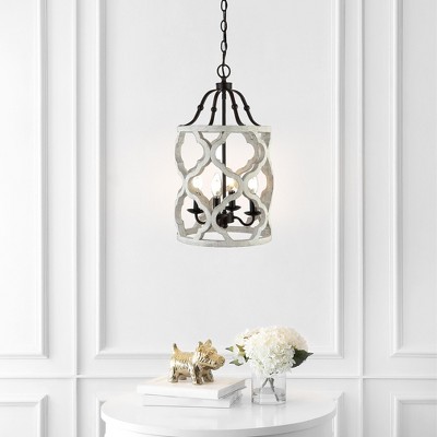 Quinby 12" Contemporary Farmhouse Pendant in Oil-Rubbed Bronze and Black