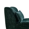 XIYUYEU Recliner Single Seat Upholstered Lounge Chair Sofa Modern Design Accent Sofa with Ottoman for Living Room, Green - 3 of 4
