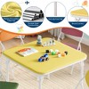3 Piece Boys Girls Folding Table and Chairs Set, Activity Table and Chairs Set - 3 of 4