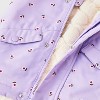 Toddler Girls' Hooded Floral Printed Parka Jacket - Cat & Jack™ Lavender - 4 of 4