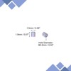 Unique Bargains Mini Smooth Loose Glass Bugle Beads for DIY Earrings Necklaces Making 1400 Pcs - 2 of 4