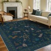 Abynow Medallion Distressed Persian Indoor Area Rug - 4 of 4