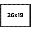 PosterPalooza | 26x19 Bamboo Picture Frame, UV Acrylic, 4 Finishes - Brown, Black, Gold, and Natural - 2 of 4
