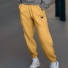 Dalix Butterfly Embroidered Washed Jogger Pant Soft Fleece Relaxed Fit Lounge Womens - 3 of 4