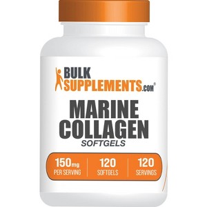BulkSupplements Marine Collagen Softgels - 1 of 4