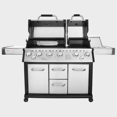 6 Burner Gas Grill with Infrared Burner Model MG6001-R - Royal Gourmet