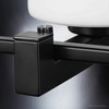 Urban Ambiance Luxury Minimalist Chandelier,  12.875"H x 21.625"W,  Midnight Black Finish, UHP3122 - 4 of 4
