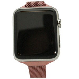 Olivia Pratt Solid Skinny Mesh Apple Watch Band - 1 of 4