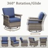 Buenhomino Outdoor Patio All-Weather Wicker Furniture Set - 4 of 4