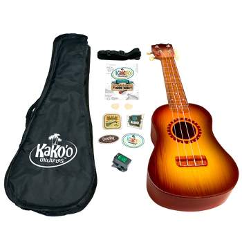 KaKo'o Music Entry-Level Soprano Kid's Ukulele & Accessory Kit
