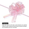 Unique Bargains Large Gift Wrapping Bows Chiffon Pull Bow Ribbon 15 Pcs - 4 of 4