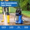 SKONYON 3300PSI 2.6 GPM Electric High Pressure Washer with LED Control and 4 Quick Connect Nozzles - 2 of 4