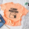 Simply Sage Market I Carry Monsters Purse Garment Dyed Tee - 3 of 4