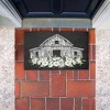 Stupell Industries Rustic Barn with White Roses Printed Outdoor Door Mat, design by Lettered and Lined, 18"x30" - 3 of 4