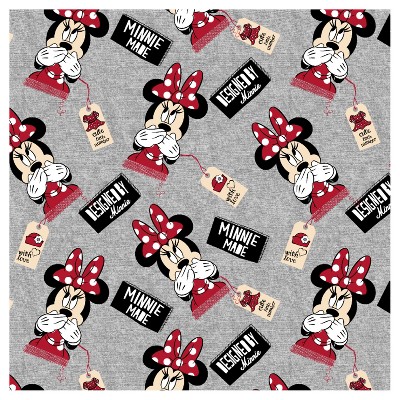Minnie Jersey Knit Fabric By The Yard 