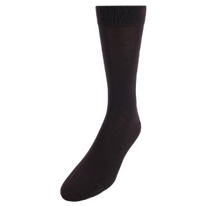 Windsor Collection Men's Luxury Rayon from Bamboo Comfort Dress Socks (1 Pair) - 1 of 3