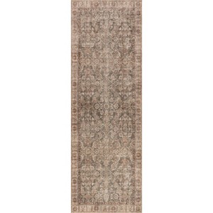Nuloom Hillstone Collection Calantha Traditional Vintage Medallion Area Rug - 1 of 4