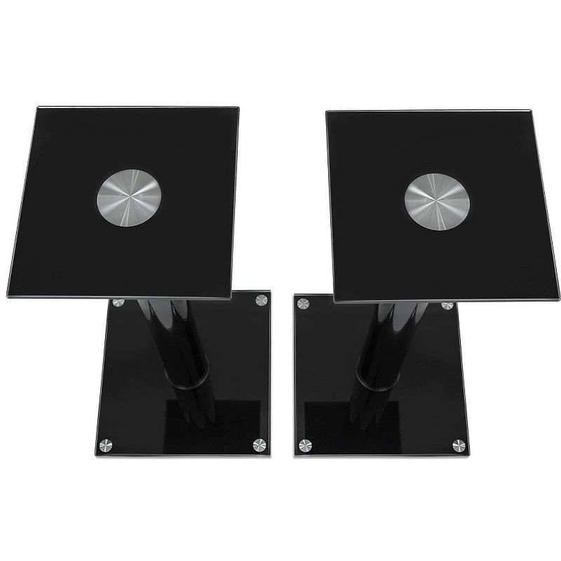 Mount-It! Speaker Floor Stands | Set of Two Stands | 22 Lbs. Weight Capacity | Black, 4 of 10