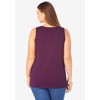 Roaman's Women's Plus Size Swing Ultimate Tank - 3 of 4