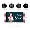 Evergreen Holly Snowman Sassafras Indoor Outdoor Switch Doormat 1'10"x10" Multicolored - 2 of 4