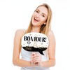 Big Dot of Happiness Stars Over Paris - Parisian Themed Party Photo Booth Props Kit - 20 Count - 3 of 4