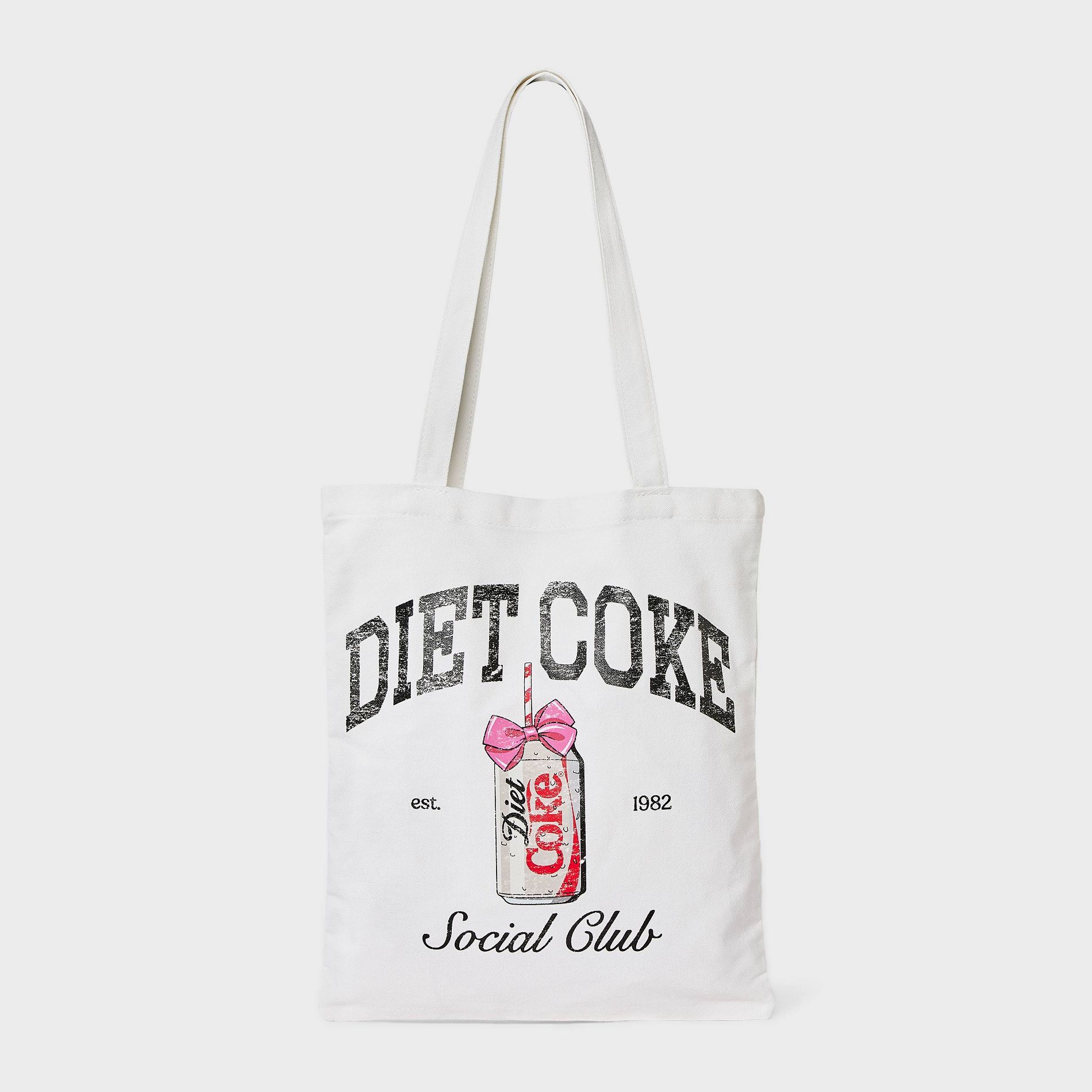 Women's Diet Coke Graphic Tote Bag - Off-White