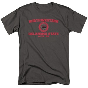 Men's Northwestern Oklahoma State University Official Circle Logo T-Shirt Circle Logo - 1 of 4