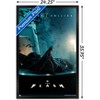 Trends International DC Comics Movie The Flash - Batman and Batmobile One Sheet Framed Wall Poster Prints - 3 of 4