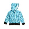 The Pink Picket Fence Suzie Dino Hoodie for Girls – Lightweight Zip-Up Jacket – Hand-Painted Dinosaur Print - 2 of 4