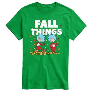 Men's - Dr. Seuss - Fall Things Short Sleeve Graphic T-Shirt - 1 of 4
