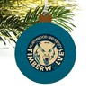Northwood University Secondary Logo Wood Christmas Tree Holiday Ornament - 4 of 4