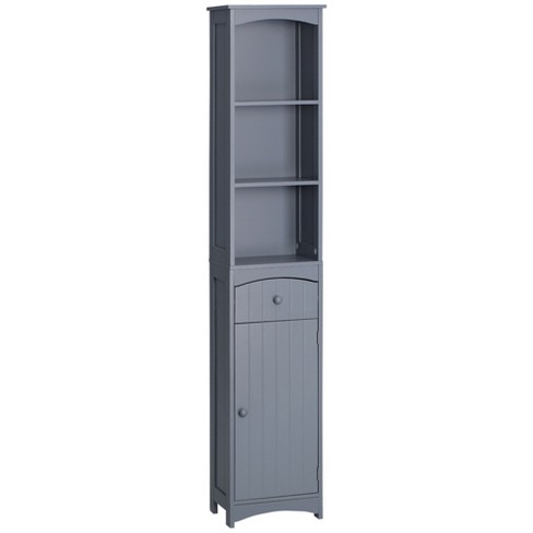 VASAGLE Small Bathroom Storage Cabinet, Slim Bathroom Storage