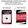 Big Dot of Happiness Reunited Red - Find the Classmate Bingo Cards and Markers - School Class Reunion Party Bingo Game - Set of 18 - 3 of 4