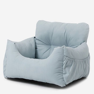 coucheta Bean Bag Chair for Adults, Modern Lounge Accent Chair with Armrests and a Side Pocket, Bean Bag Chair with Filler, Perfect