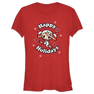 Juniors Womens Tokidoki Happy Holidays Caramella T-Shirt - 1 of 4