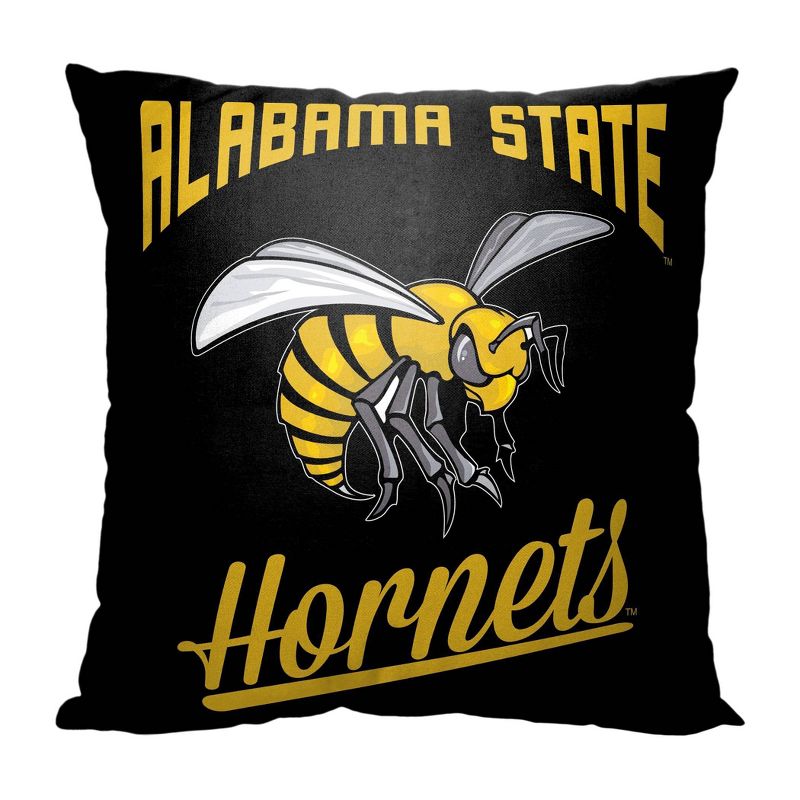 18&#34; x 18&#34; NCAA Alabama State Hornets Alumni Pillow, 1 of 4