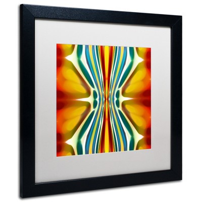 Trademark Fine Art -Amy Vangsgard 'Fury Pattern 6' Matted Framed Art