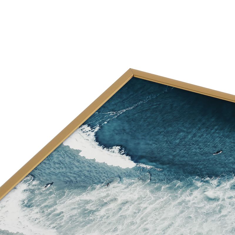 Ingrid Beddoes Ocean Surfers Metal Framed Art Print - Deny Designs, 3 of 5