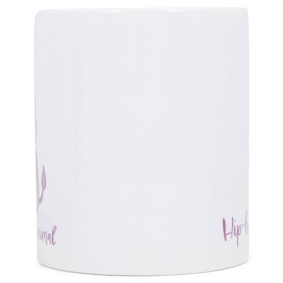 Elanze Designs Hippos Spirit Animal Hip-hippo-ray 11 Ounce White ...